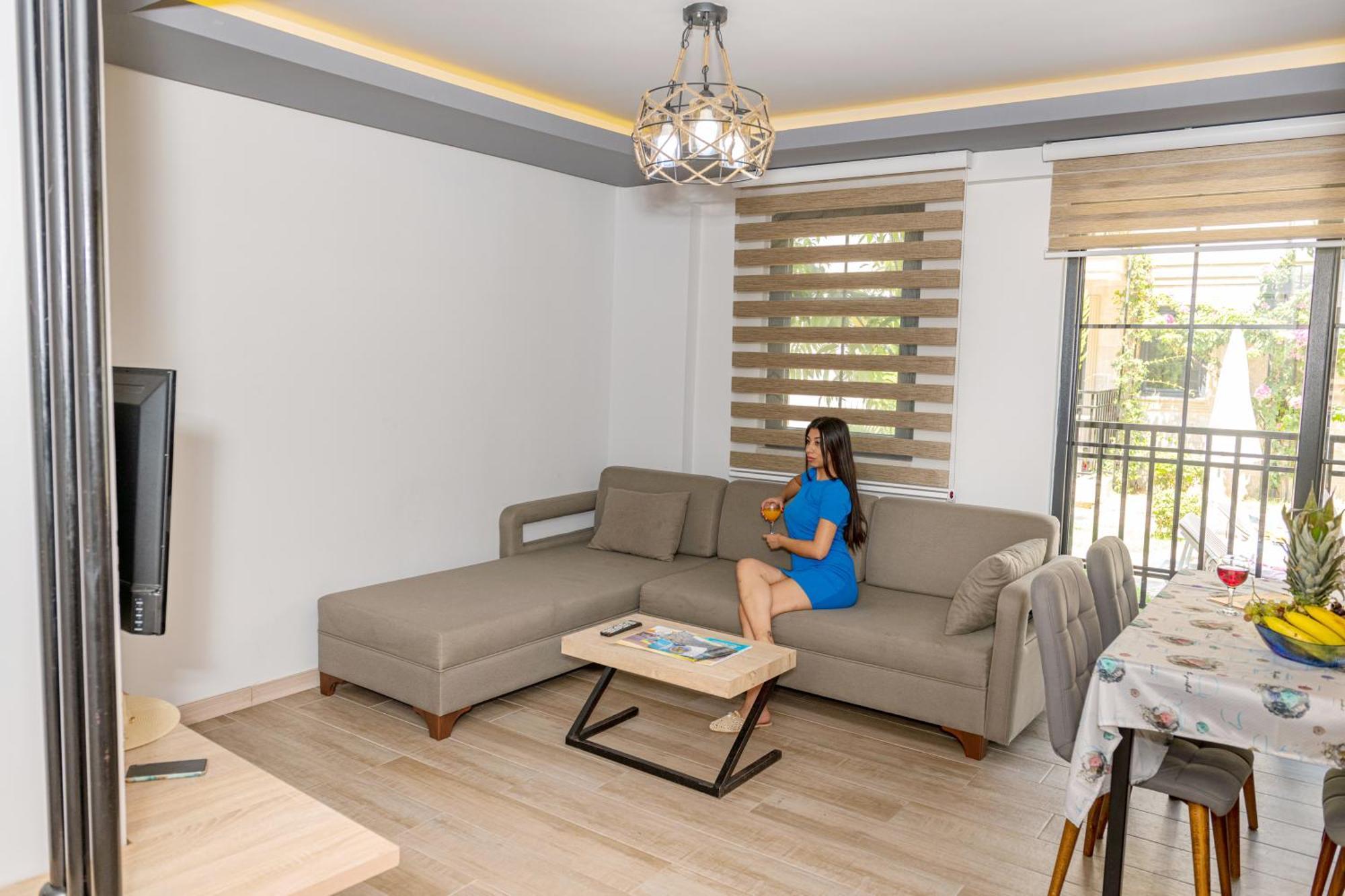 Yasam Park Apart Hotel - Fethiye Calis Beach Pokoj fotografie
